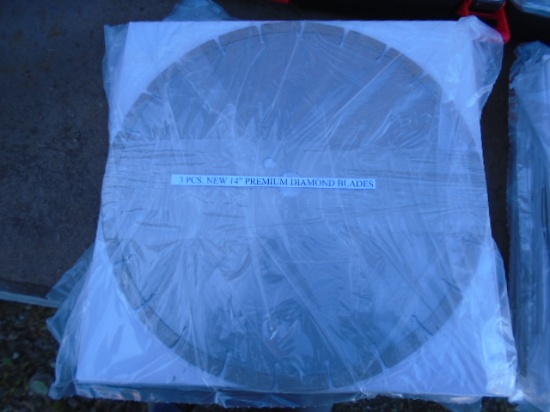 3 Pack Of New 14" Premium Diamond Blades