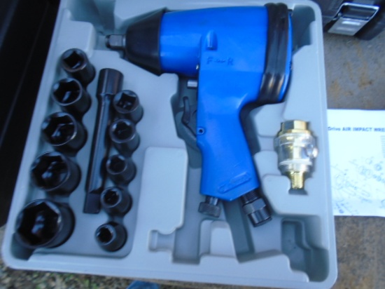 1/2" Drive Air Impact Set w/ Sockets