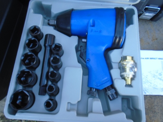 1/2" Drive Air Impact Set w/ Sockets