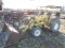 International 2500A Industrial Loader Tractor, Diesel, 3pt, Pto, Tire Chain