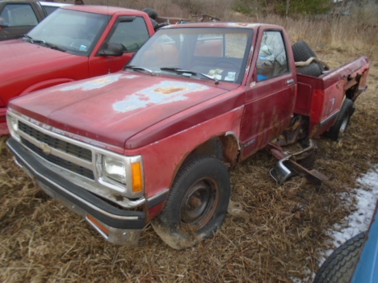 Red Chevy S10