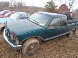 Chevy 2500 Pickup, Green, Extended Cab, 1995