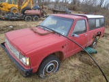 Red Chevy S10