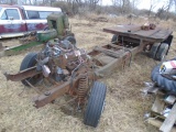 Truck Frame w/ V8 Motor