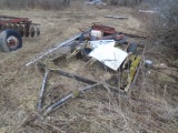 Trailer Frame w/ Tractor Parts