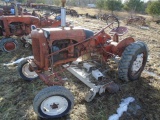 Allis Chalmers CA Tractor w/ Wide Front, Woods L59 Belly Mower, Complete