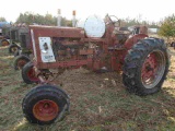 International 706 Tractor, LP Gas, Wide Front, 16.9-38 Tires w/ Chains, 2 S
