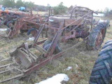 Farmall M Tractor w/ Loader, Live Hydraulics, Tire Chains