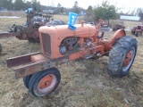 Allis Chalmers WD Tractor w/ Narrow Front, Wheel Weights, Complete & Was Ru
