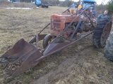 Farmall H Tractor w/ Loader, Wheel Weights