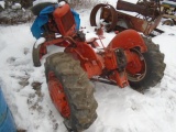 Allis Chalmers CA Parts Tractor, Wide Front, Wheel Weights, Good Tires
