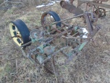 John Deere 3pt 2 Row Planter, Missing Hoppers