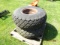 Pair of 13.50-16.1 Tires On 8 Bolt Rims
