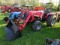 Mahindra 4540 4wd Tractor w/ Loader, Aux Hydraulics On The Front, R4 Indust