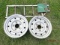 Ladder & 2 Steel Rims