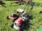 (3) Push Mowers & Lawn Seeder