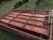 Heavy Duty 12' Square Tube Swinging Gate
