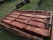 Heavy Duty 10' Square Tube Swinging Gate