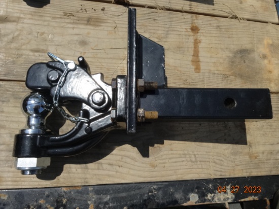 Heavy Duty Pintle Reciever Hitch