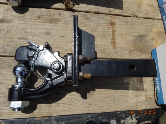 Heavy Duty Pintle Reciever Hitch