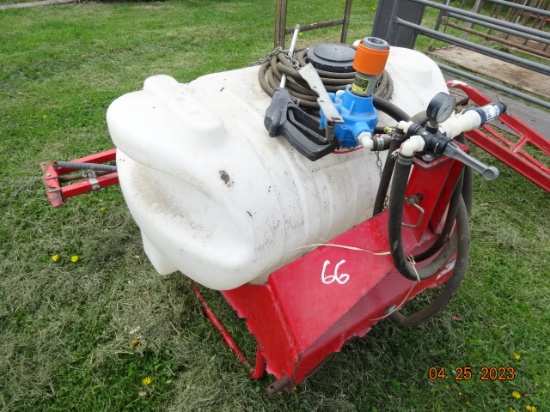 Fimco 3pt Sprayer w/ Pump & Wand