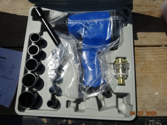 1/2" Air Impact Set w/ Sockets