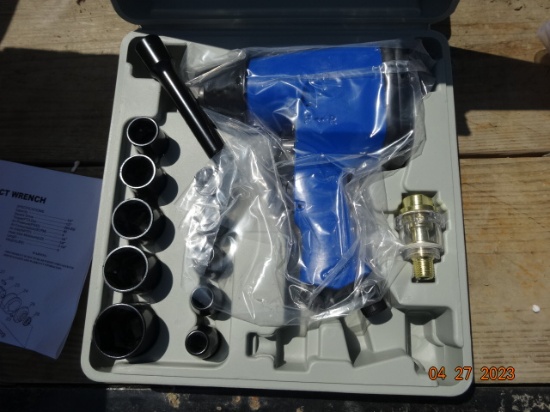 1/2" Air Impact Set w/ Sockets