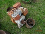 Steel Shaft Pulley & Gas Engine