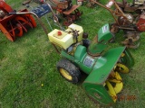 John Deere 726 Walk Behind Snowblower