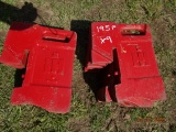 International 75LB Stamped Suitcase Weights, Sold By The Piece X9