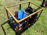 Unused AGT Hydraulic Post Hole Digger w/ 3 Augurs, Universal Quick Attach