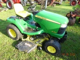 John Deere X700 Ultimate Riding Mower, Power Steering, Liquid Cooled Gas En