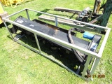 Unused 6' Hydraulic SSL Rototiller