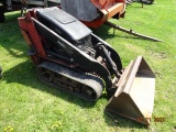 Toro TX-425 Dingo Walk Behind Skid Steer, Aux Hydraulics, Gas Powered, Quic