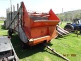 Lamco Self Unloading Wagon On A Zimmerman Running Gear