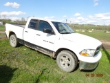 2011 Dodge Ram 1500 4 Door Pickup, 4wd, Has A Title, Drove In, Runs Rough,