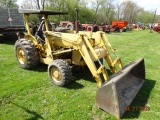 Ford 445C 4wd Tractor w/ Loader & Backhoe, Shuttle Transmission, Rops, 3233