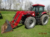 Case IH 140A 4wd Tractor w/ L755 Loader, Cab w/ Heat AC & Radio, Shuttle, D