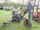 Kelly B60 3pt Backhoe Attachment, Run By Hydraulic Remotes