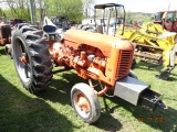 Case DC4 Antique Pulling Tractor, 14.9-38 Tires On Lightweight Spoke Wheels