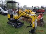 Unused AGT H12 Mini Excavator w/ Thumb, Briggs & Stratton Gas Powered, Thum