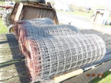 (3) New Rolls Of Red Brand 4x4 Sheep & Goat Fence