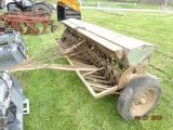John Deere Van Brunt Grain Drill, Grass Seed