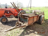 New Idea 17 Ground Drive Manure Spreader, Triple Beater, Recently Used