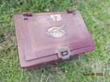 Maroon Lock Box