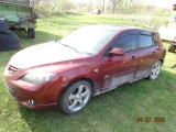 2006 Mazda 3 Car, Auto, 140K +-, Drove in Line But Has A Very Bad Engine Kn