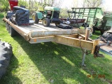 1996 Special Construction Tri Axle Deckover Trailer, 18000 GVW, Title, Buye