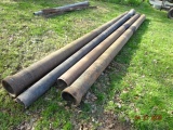 4 Pieces Of Cast Iron Pipe
