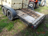 2005 C&W Tandam Axle 7,000 GVW Trailer, Weak Floor, Trailer Only No Content