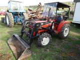 Task Master TM-304C 4wd Tractor w/ Koyker 150 Loader, Rops, 576 Hours Showi